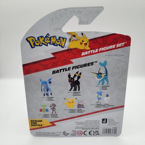 3pc Pokemon Ponyta Snorrunt Pikipek Battle Figure Nintendo Action Set - Picture 4 of 4
